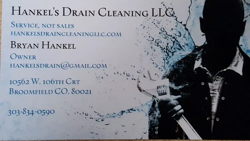 Slide of Hankel's Drain Cleaning