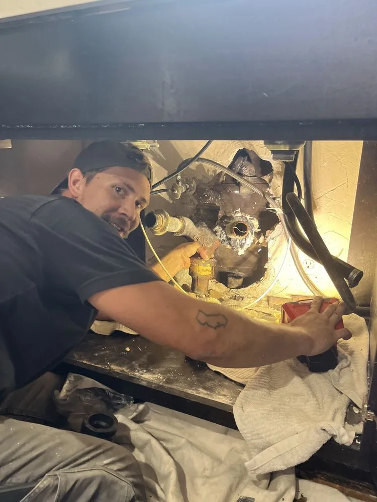 Slide of Hans-on Plumbing & Drain Cleaning