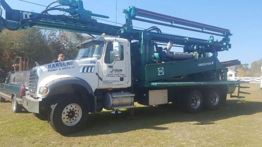 Slide of Hansen Pump & Well