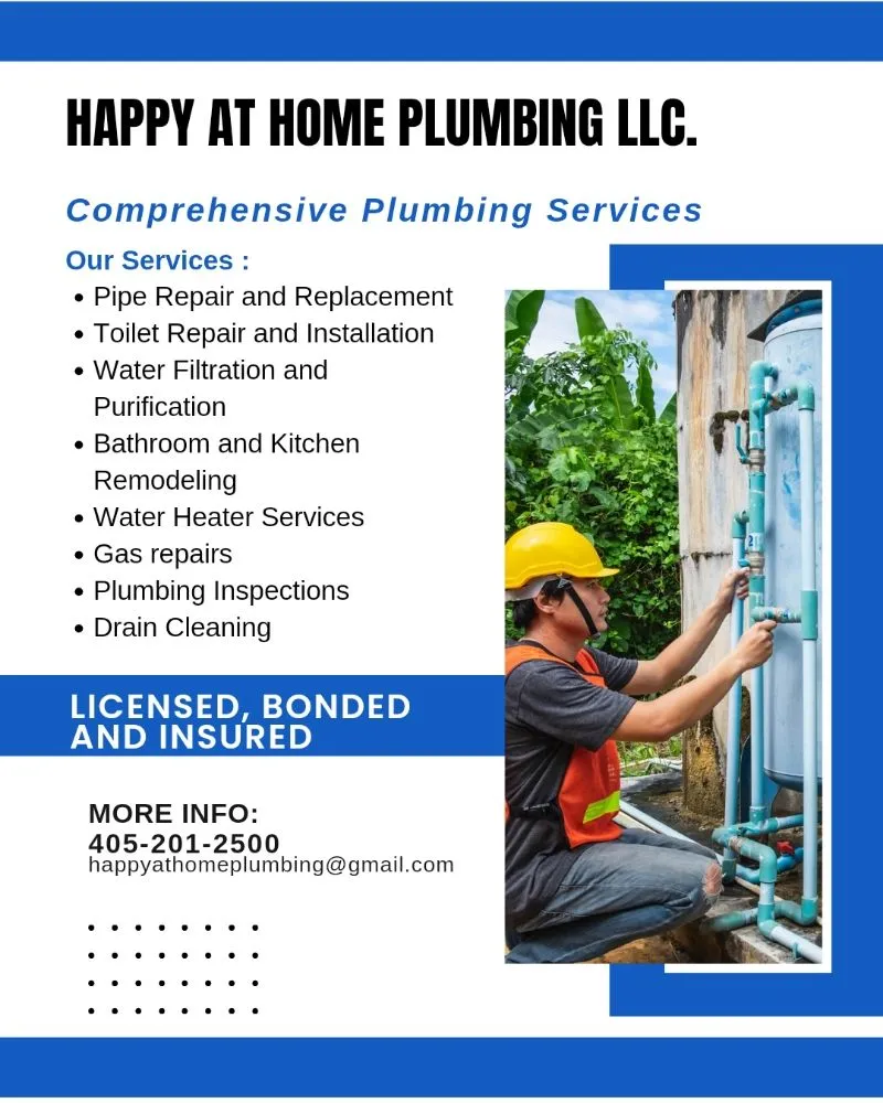 Affordable water heater service service in Guthrie, OK - Happy at Home Properties