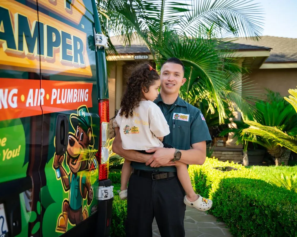 Slide of Happy Camper Heating Air & Plumbing