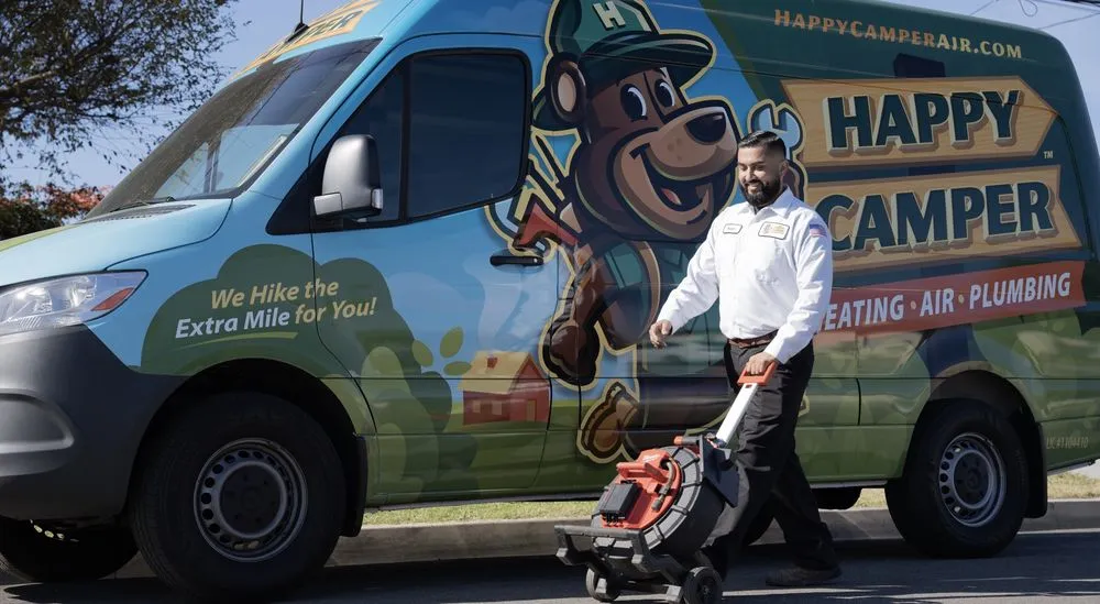 Slide of Happy Camper Heating Air & Plumbing