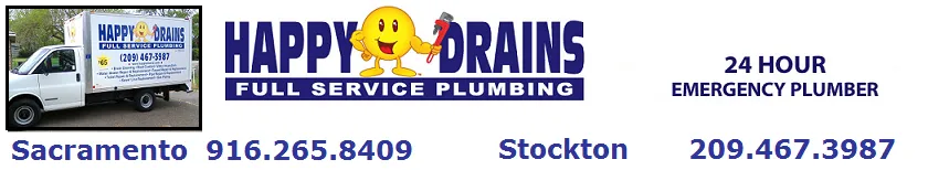 Slide of Happy Drains Plumbing