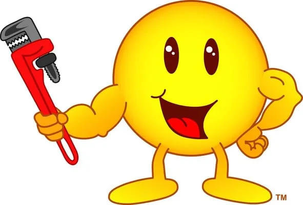 Happy Drains Plumbing Logo