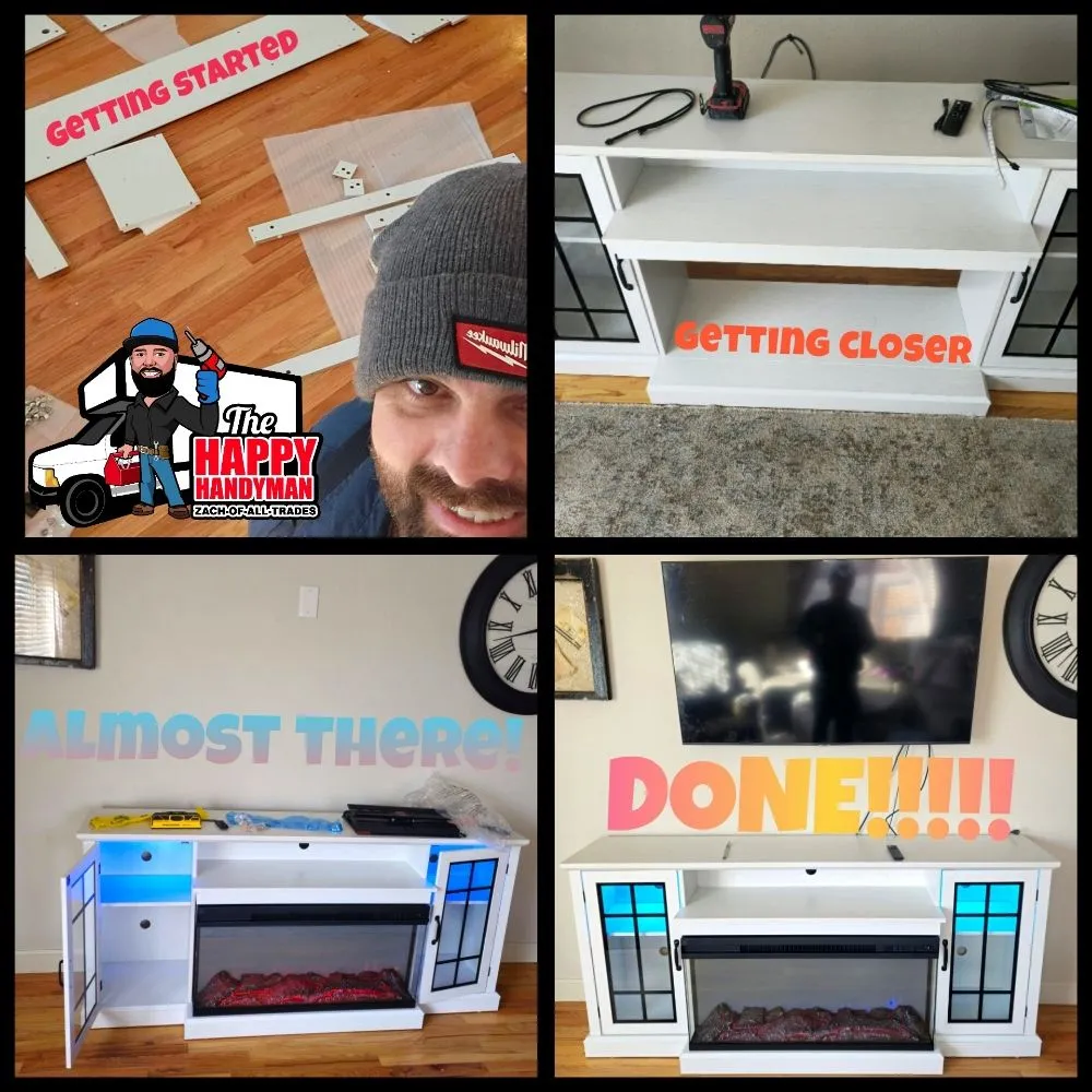 Slide of Happy Handyman Zach of all trades