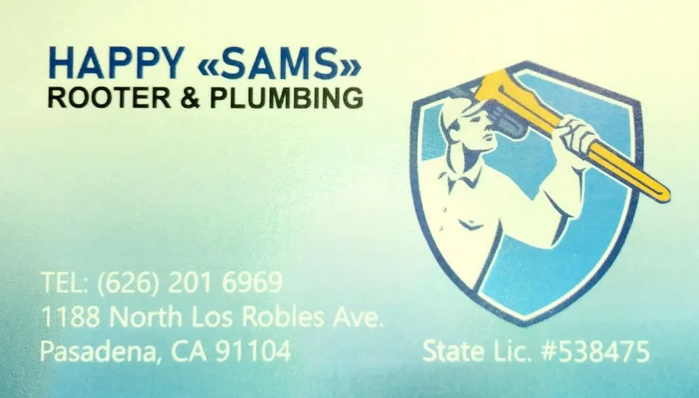 Slide of Happy Sam's Plumbing