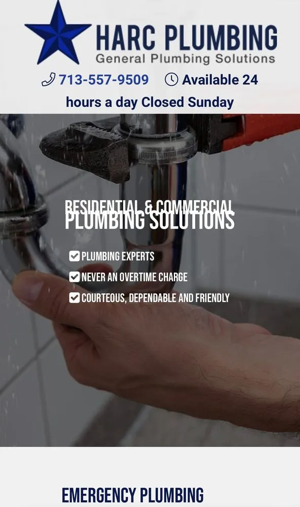 Slide of HARC Plumbing