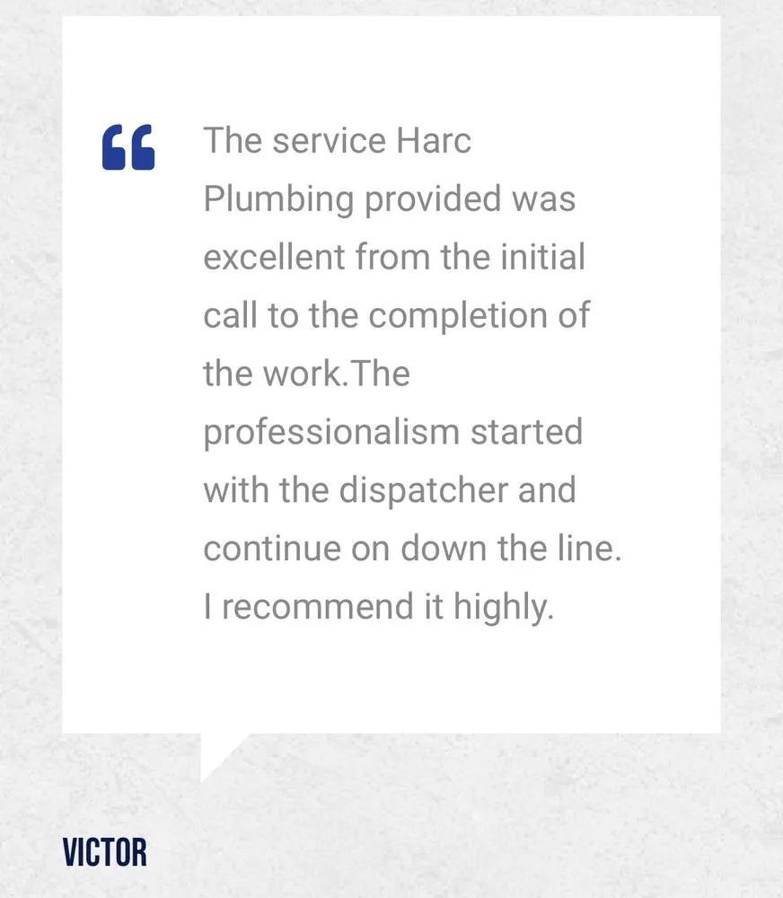 Slide of HARC Plumbing