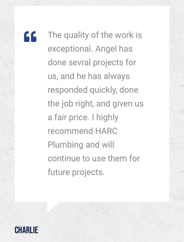 Slide of HARC Plumbing