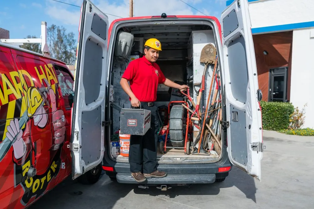 Slide of Hard Hat Rooter and Plumbing