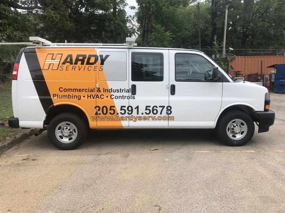 Slide of Hardy Services