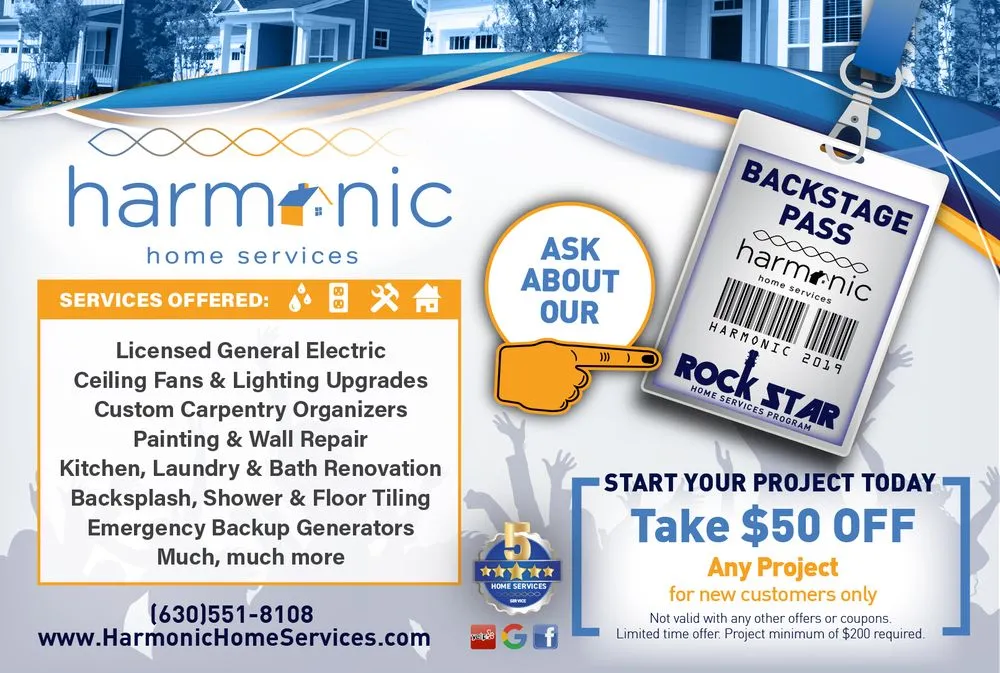 Reliable plumbing repair experts serving Naperville, IL - Harmonic Home Services