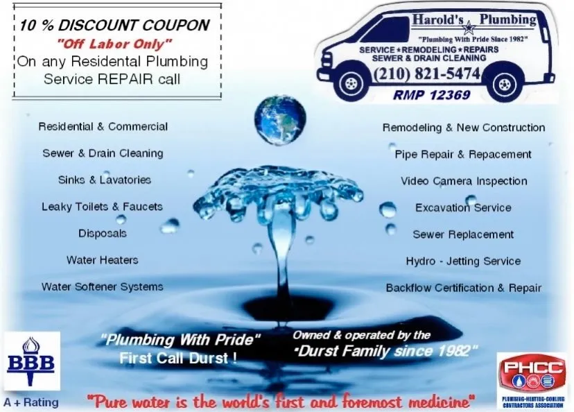 Slide of Harold's Plumbing