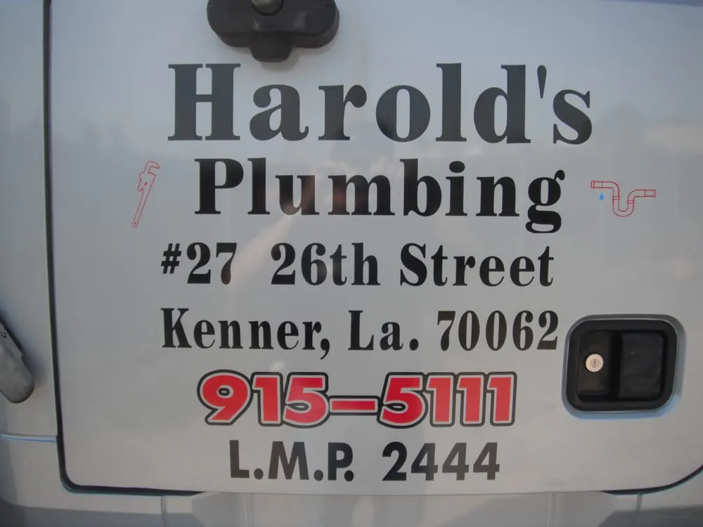 Slide of Harold's Plumbing