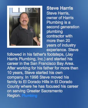 Slide of Harris Plumbing