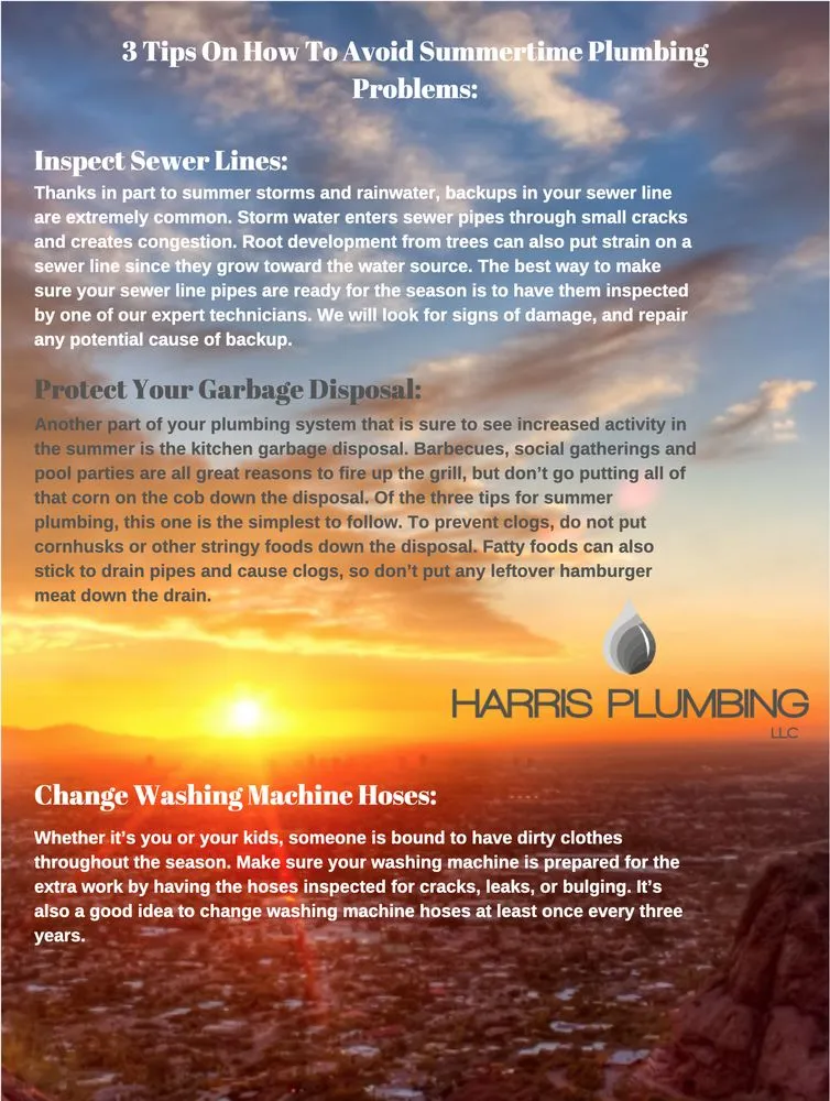 Slide of Harris Plumbing