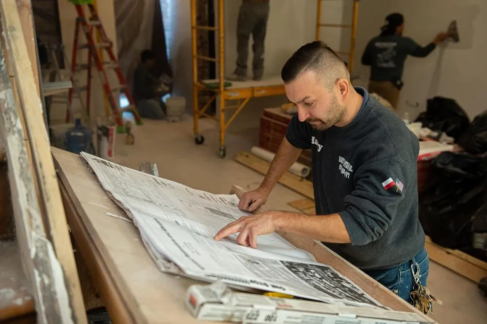 Slide of Harry's Contracting