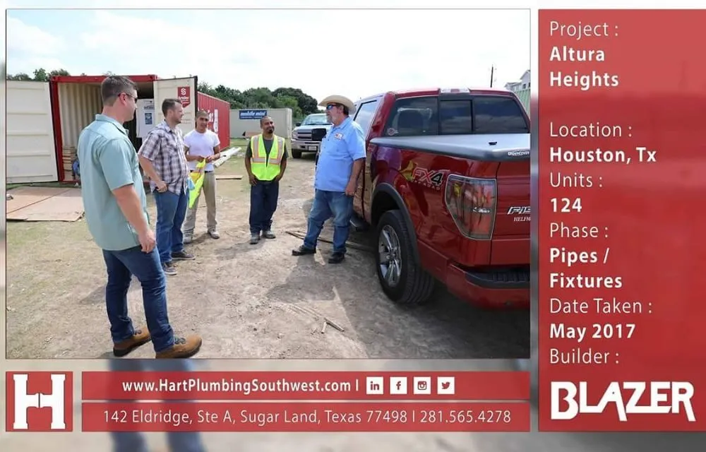 Slide of Hart Plumbing Southwest