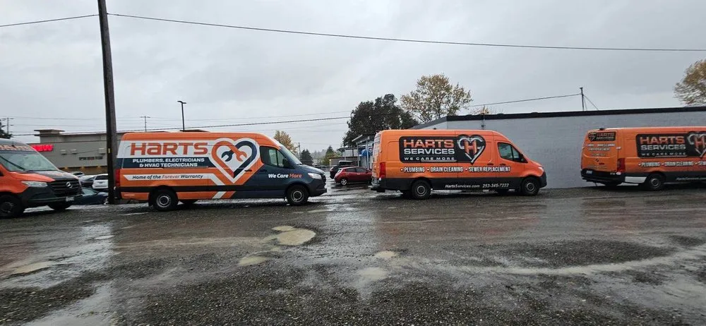 Reliable pipe repair experts serving Silverdale, WA - Harts Plumbers, Electricians, & HVAC Technicians
