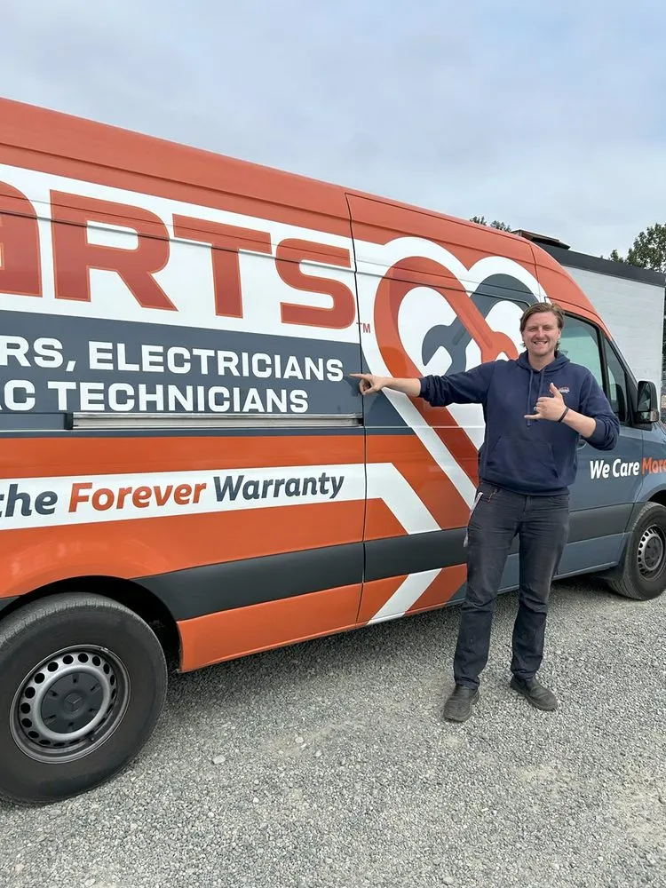 Slide of Harts Plumbers, Electricians, & HVAC Technicians