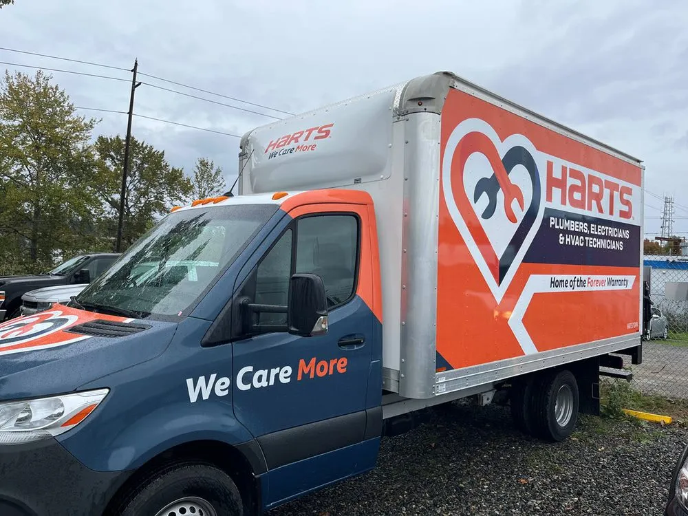 Slide of Harts Plumbers, Electricians, & HVAC Technicians