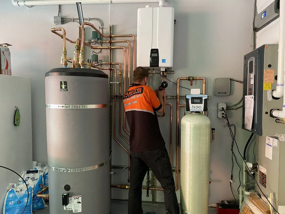 Slide of Harts Plumbers, Electricians, & HVAC Technicians