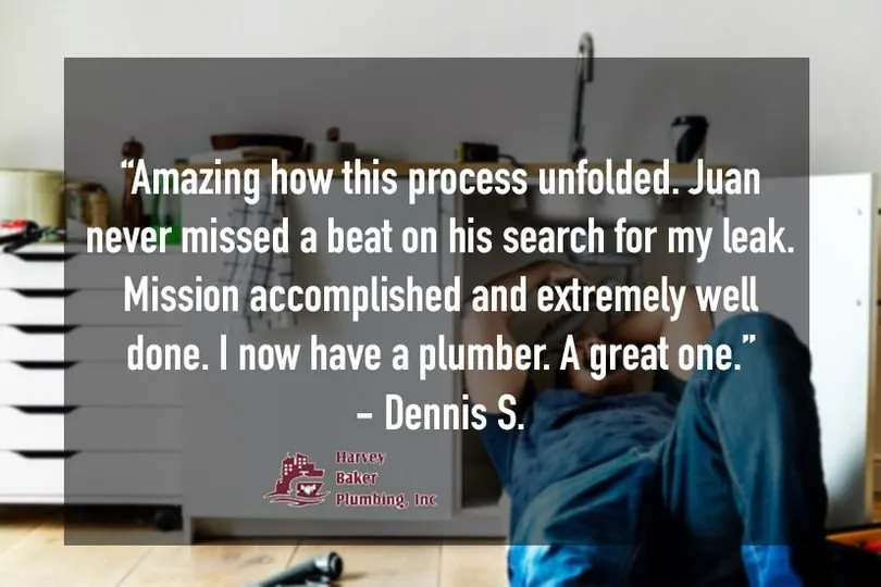 Slide of Harvey Baker Plumbing