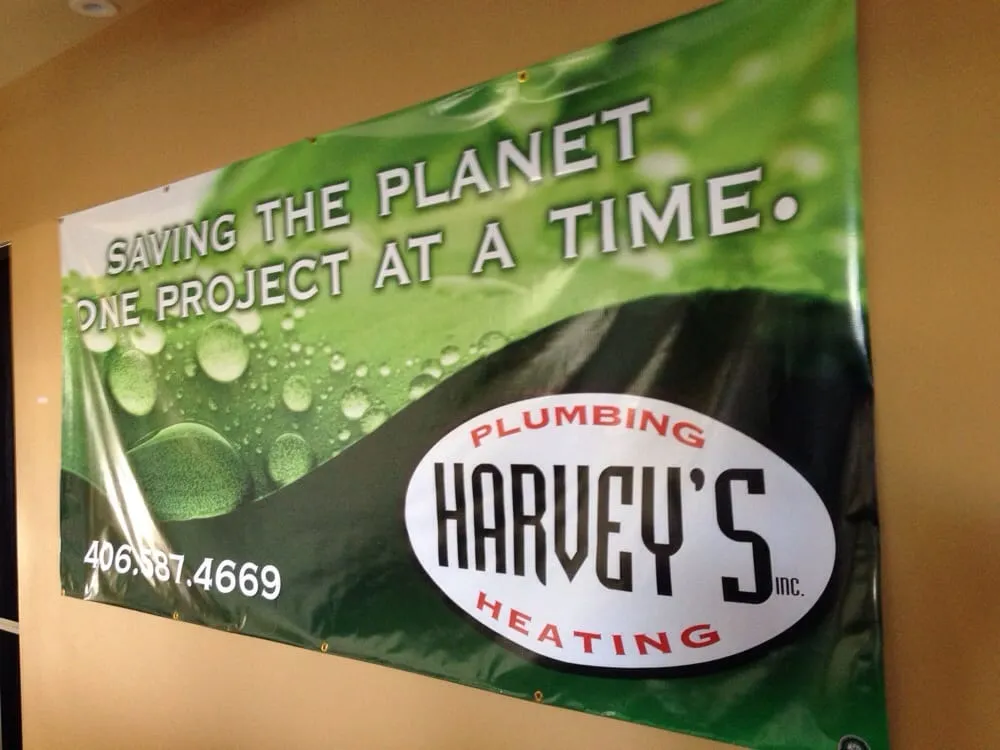 Slide of Harvey's Plumbing and Heating