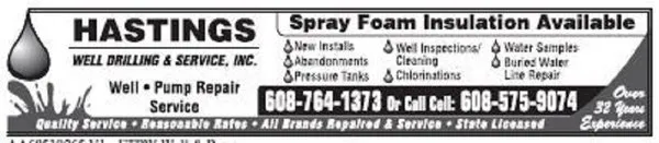 Hastings Water Well Service & Foam Insulation