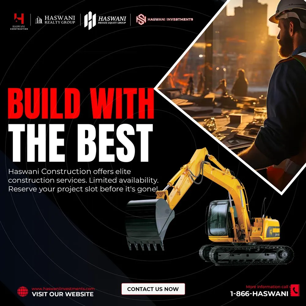 Slide of Haswani Construction