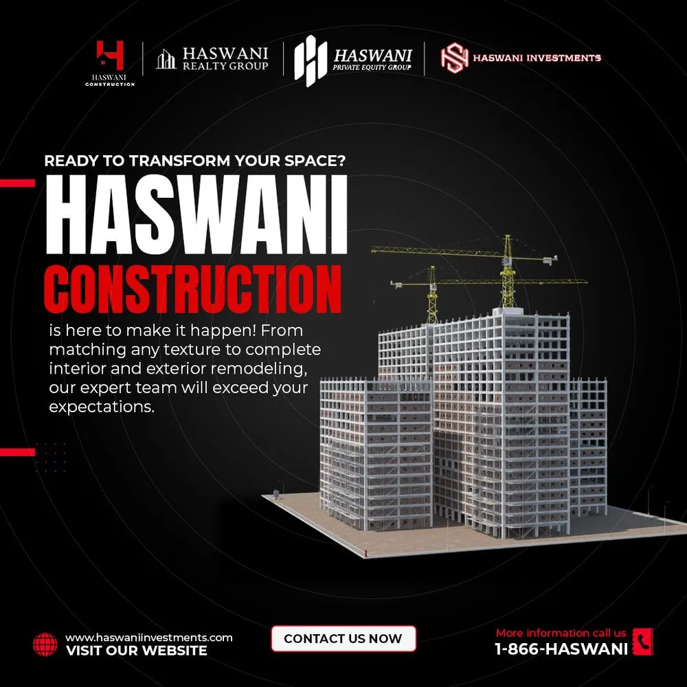 Slide of Haswani Construction