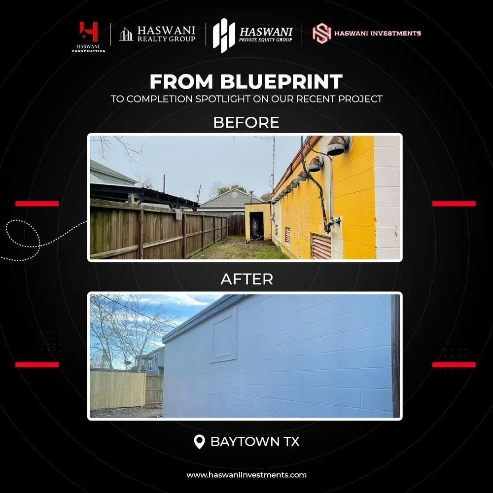 Slide of Haswani Construction