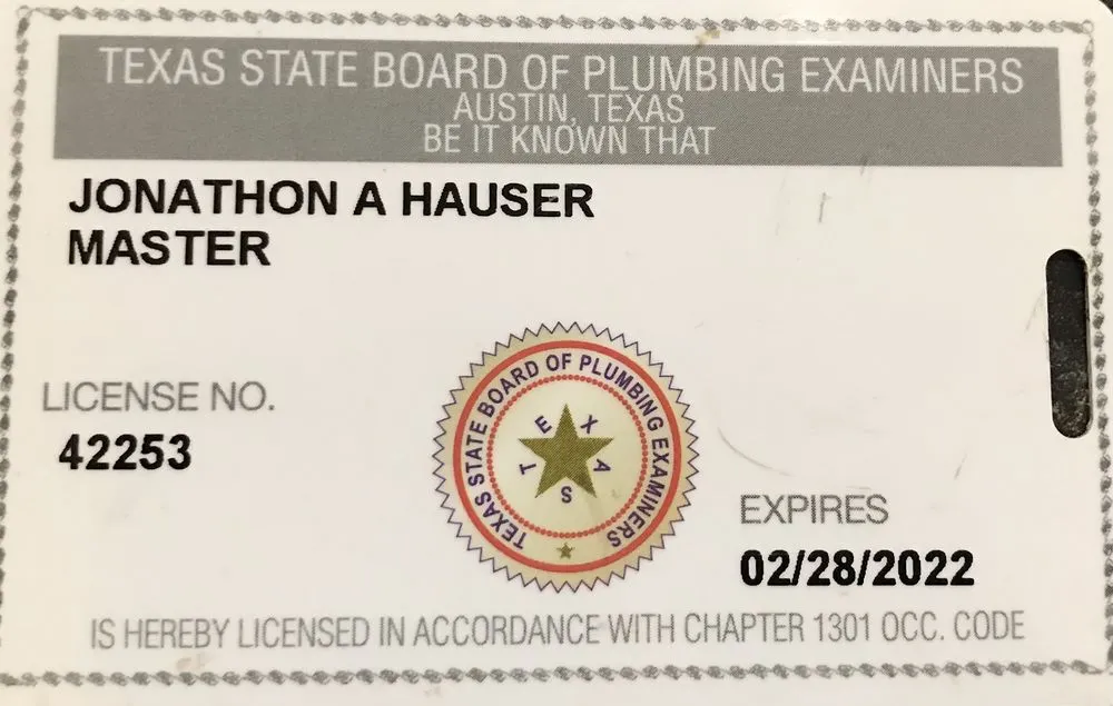 Slide of Hauser Plumbing