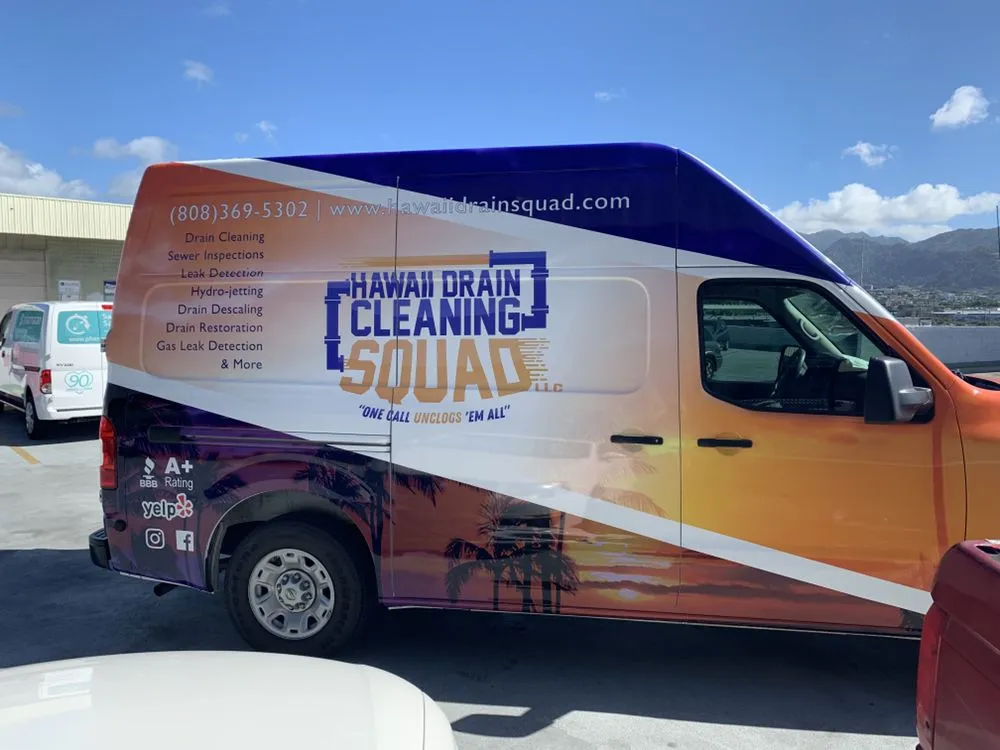 Slide of Hawaii Drain Cleaning Squad