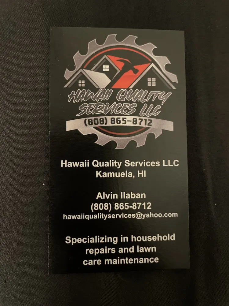 Slide of Hawaii Quality Services