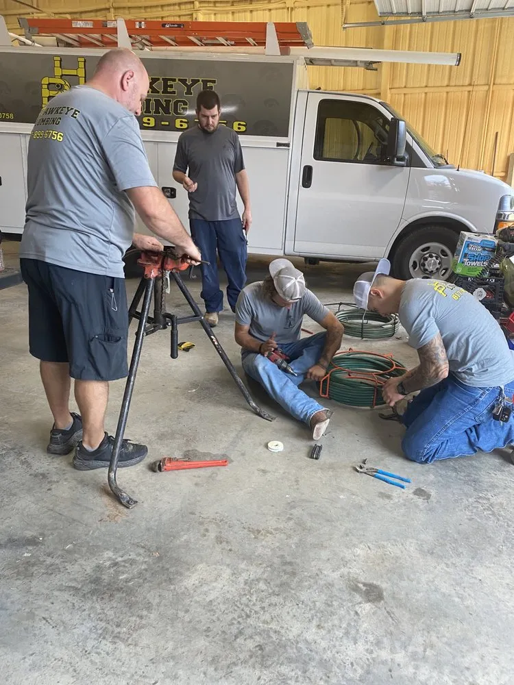 Slide of Hawkeye Plumbing