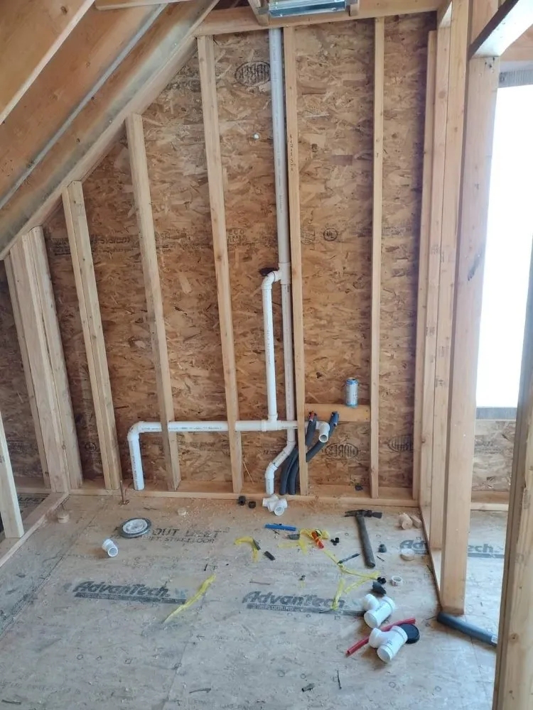 Slide of Hawksleys plumbing