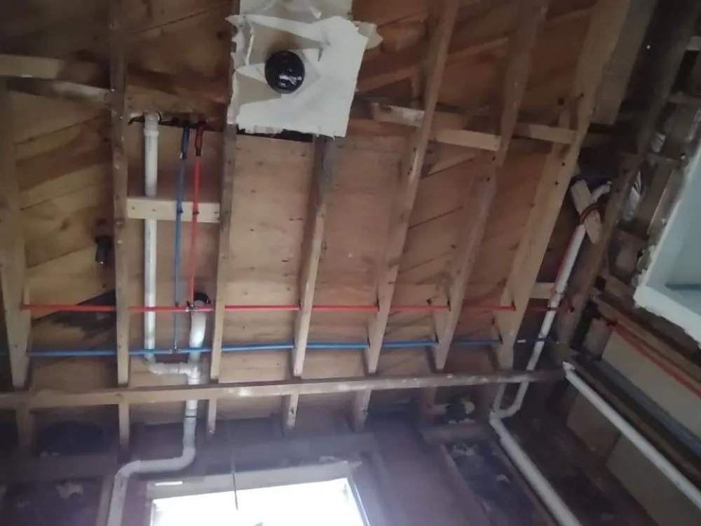 Slide of Hawksleys plumbing