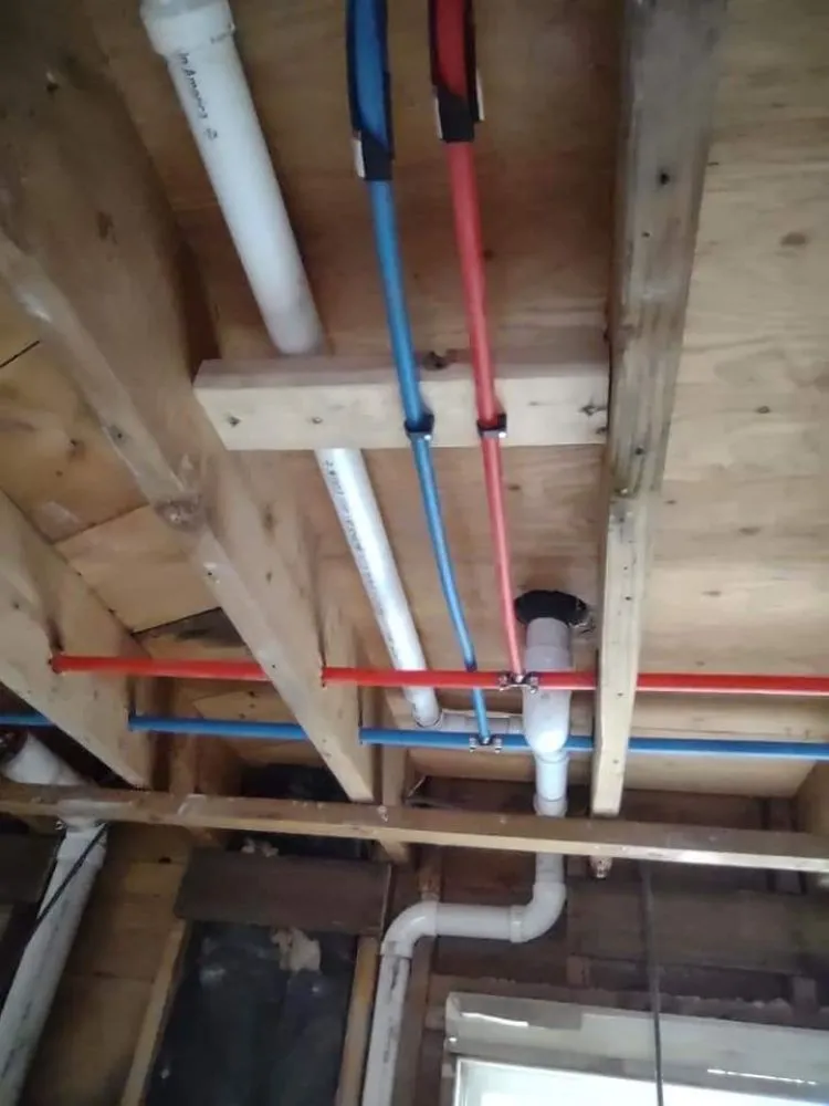 Slide of Hawksleys plumbing