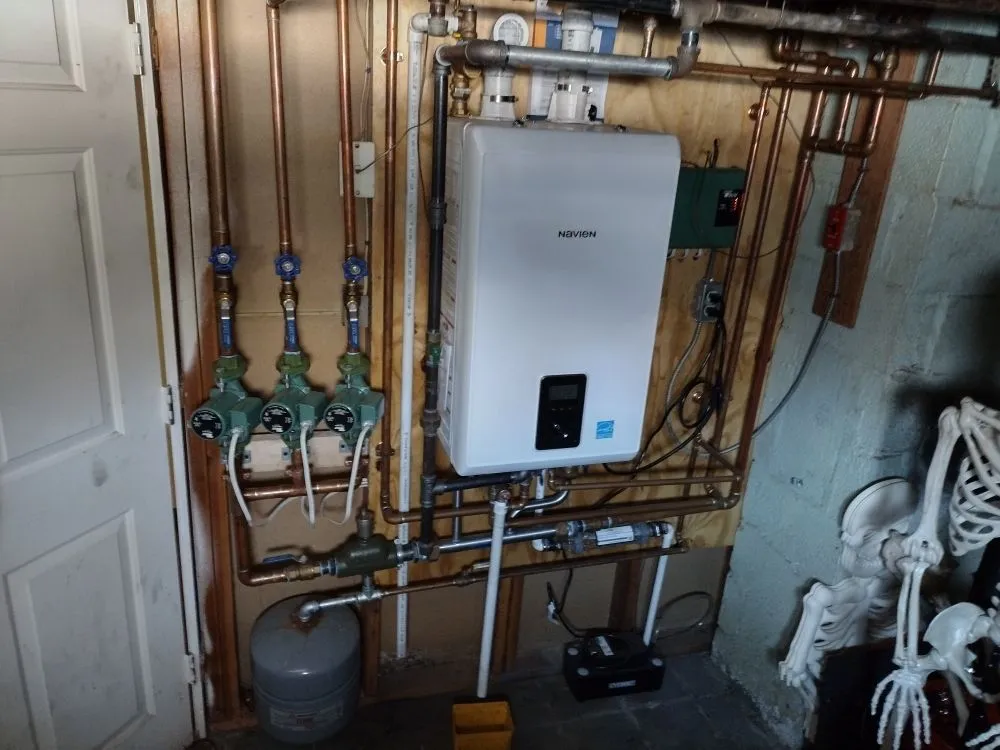 Slide of Hawksleys plumbing