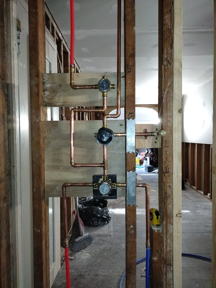 Slide of Hawksleys plumbing