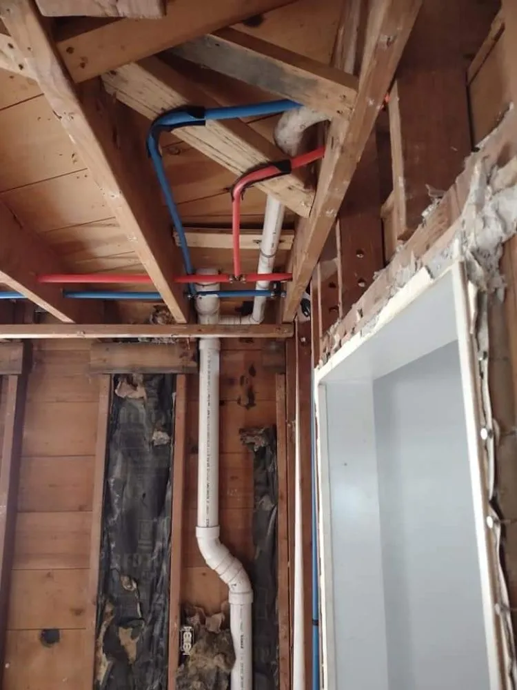 Slide of Hawksleys plumbing