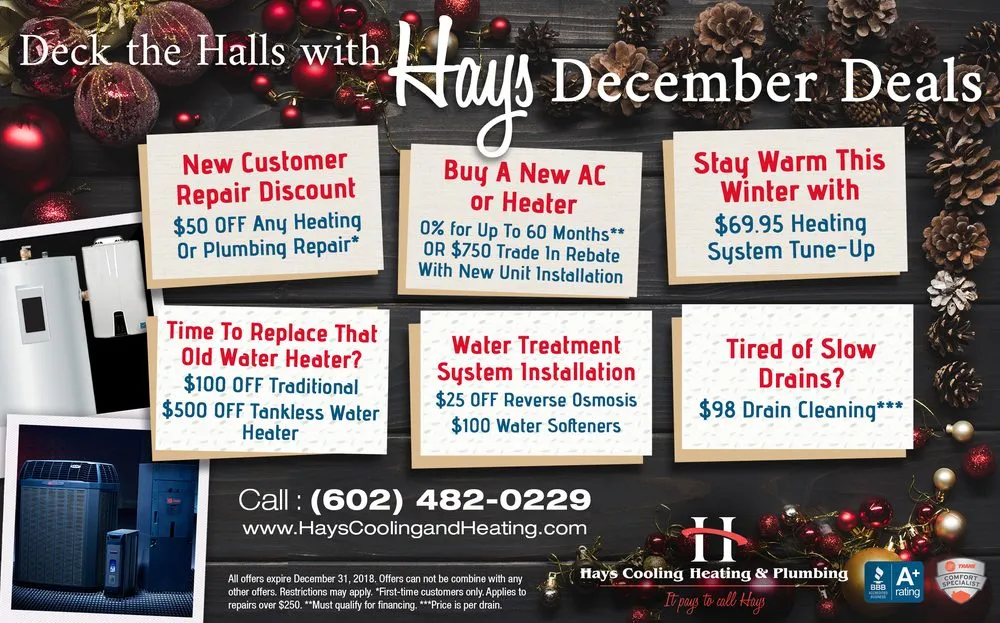 Slide of Hays Cooling, Heating & Plumbing