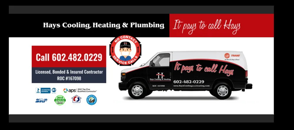 Slide of Hays Cooling, Heating & Plumbing