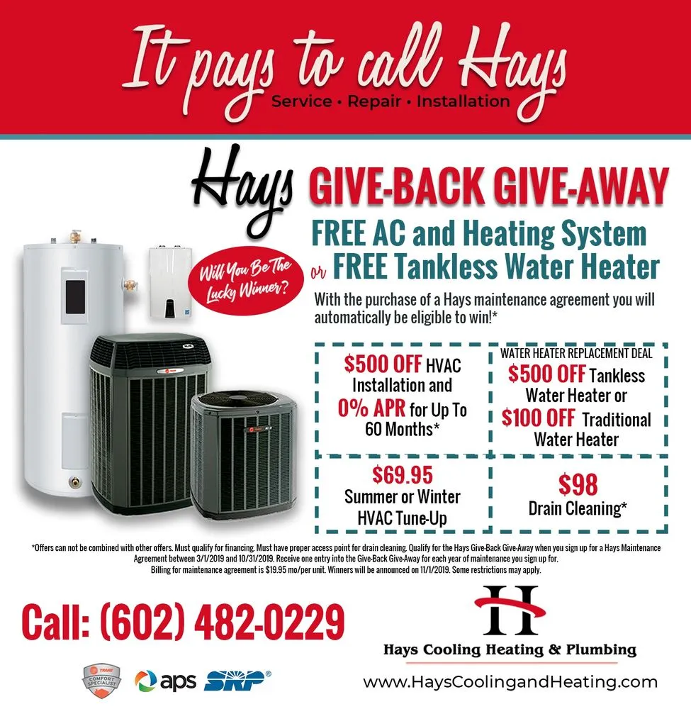 Quality plumbing repair for homes in Phoenix, AZ by Hays Cooling, Heating & Plumbing