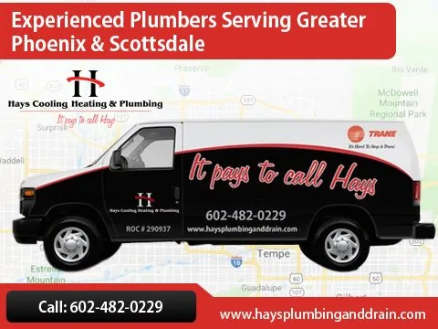 Professional emergency plumbing service in Phoenix, AZ - Hays Cooling, Heating & Plumbing
