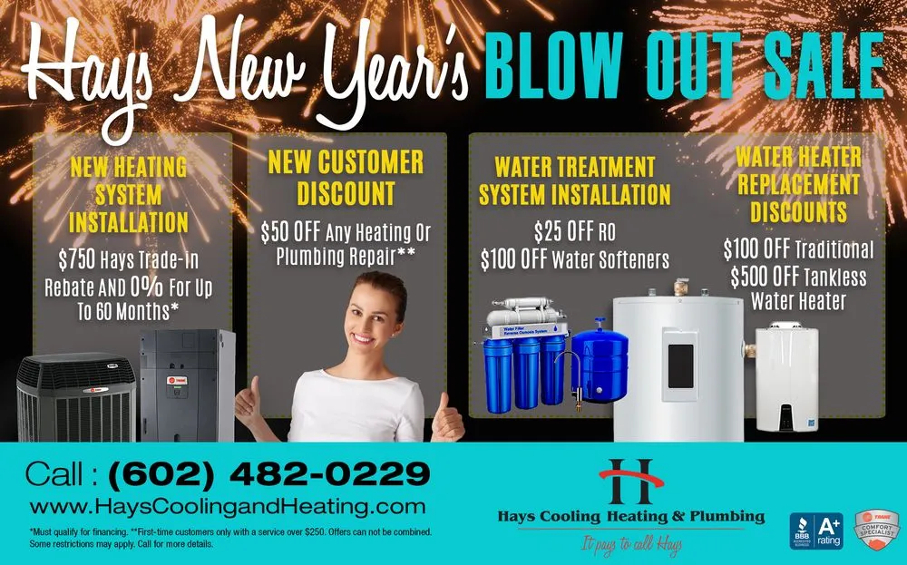 Slide of Hays Cooling, Heating & Plumbing