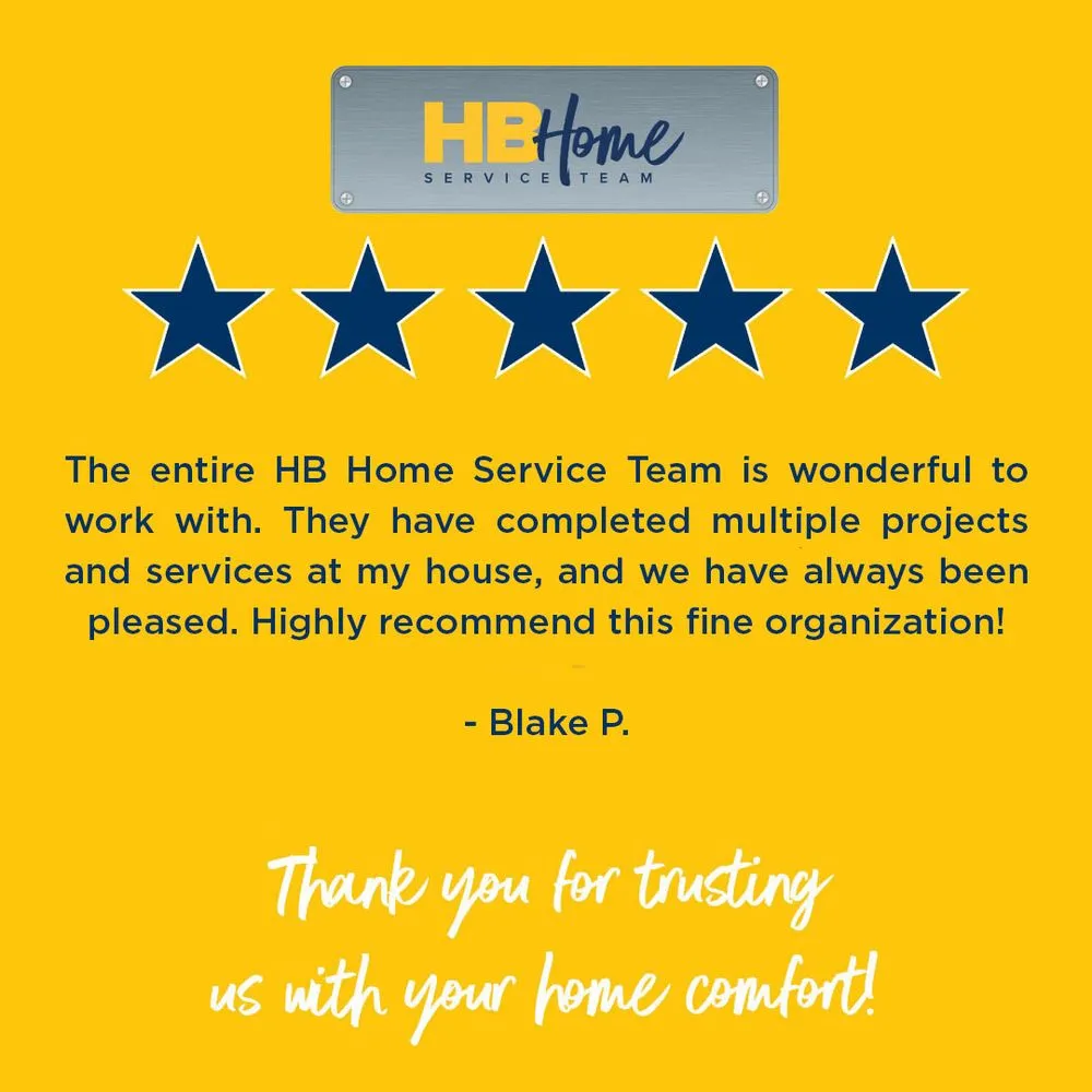 Slide of HB McClure/HB Home Service Team