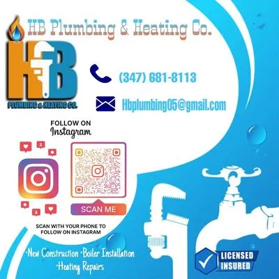 HB Plumbing And Heating Logo