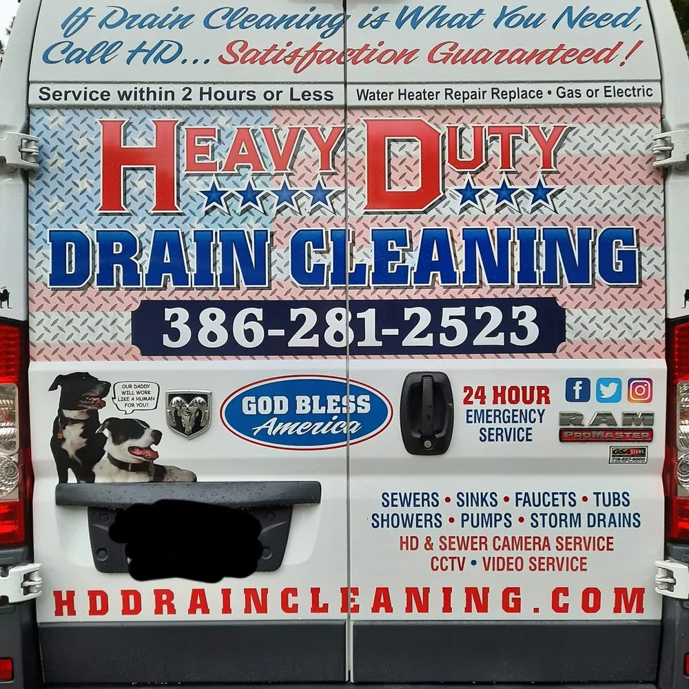 Slide of HD Drain Cleaning